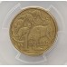 AUSTRALIA 2000 . ONE 1 DOLLAR COIN . ERROR . MULE . STRUCK ON TEN 10 CENTS